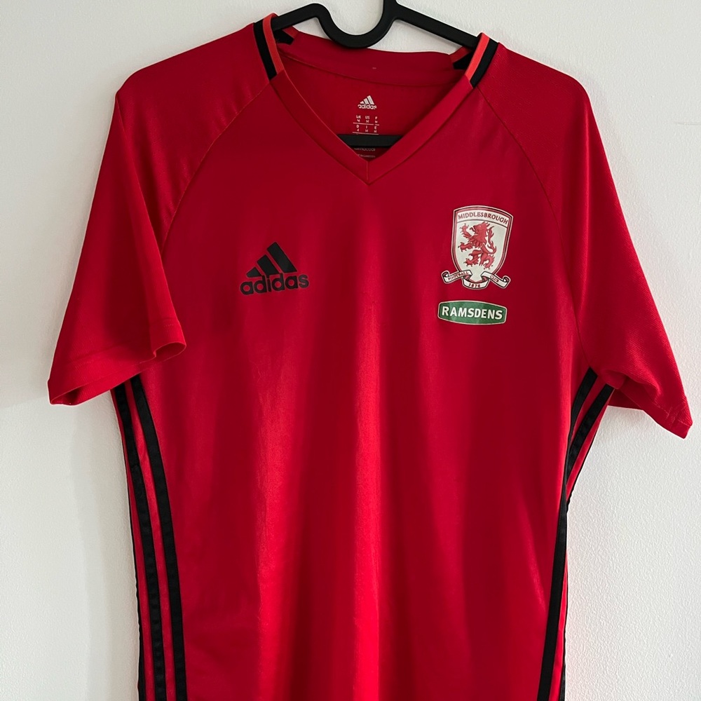 2000s Middlesbrough FC Adidas Training Jersey Size M